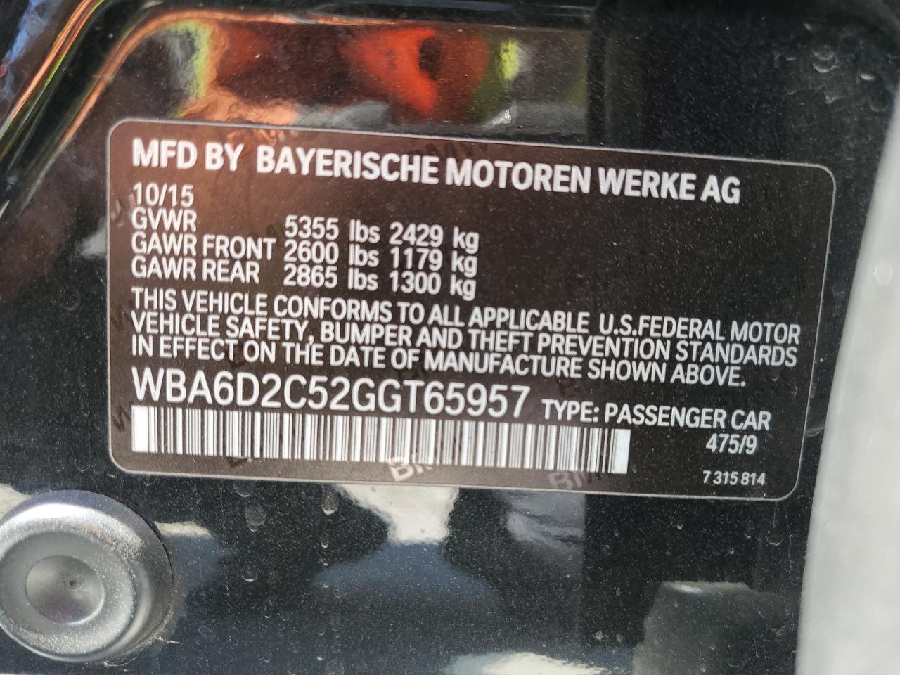2016 BMW 6er - Image 12
