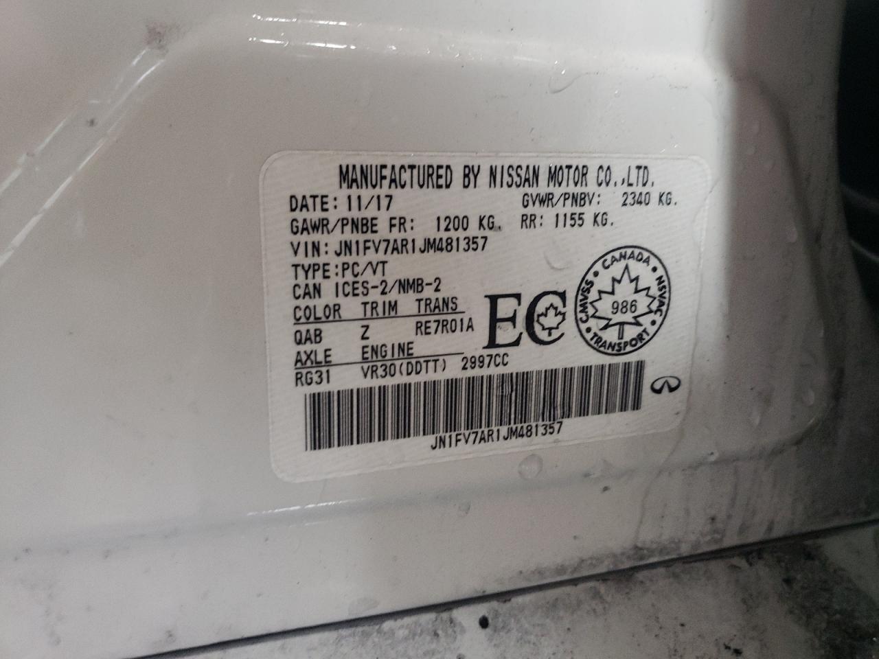 2018 Infiniti Q50 - Image 13