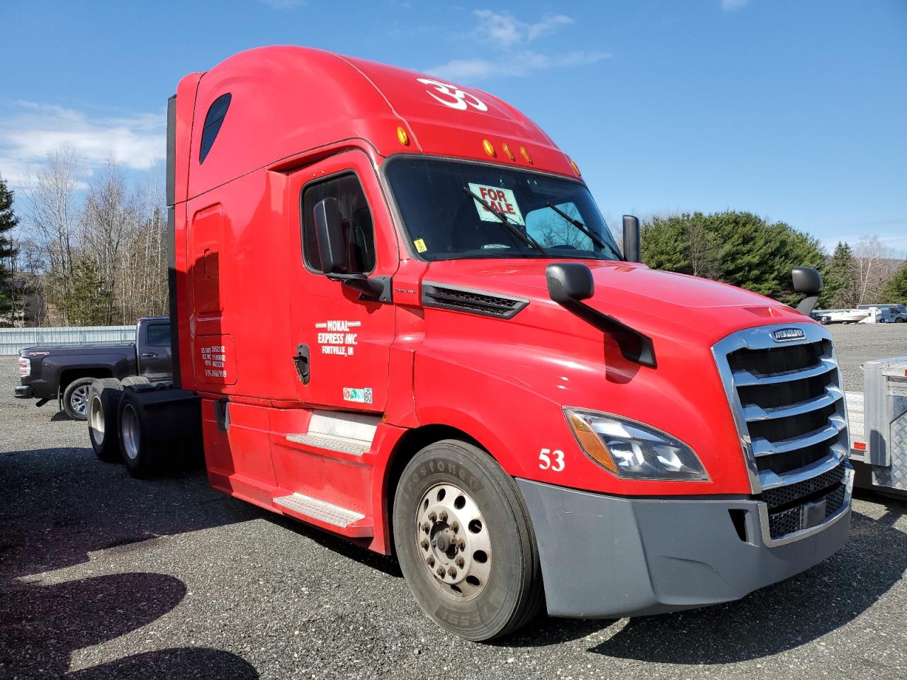 2018 Freightliner Cascadia Semi Truck de vânzare în Marlboro, NY - Normal Wear