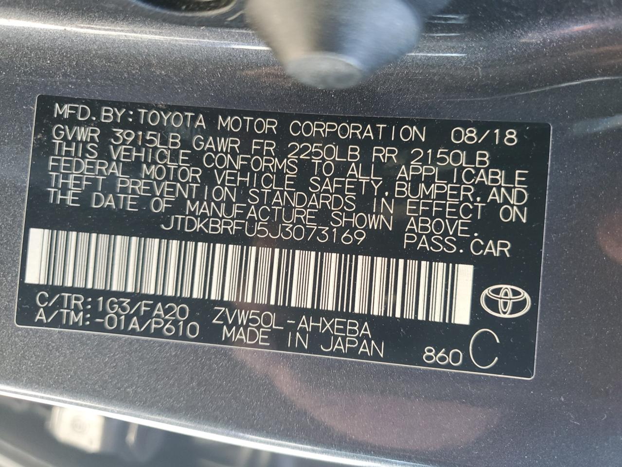 2018 Toyota Prius - Image 14