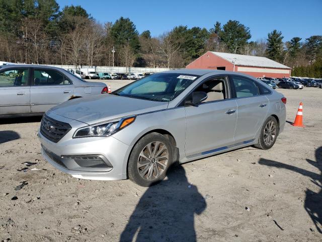  HYUNDAI SONATA 2015 Серебристый