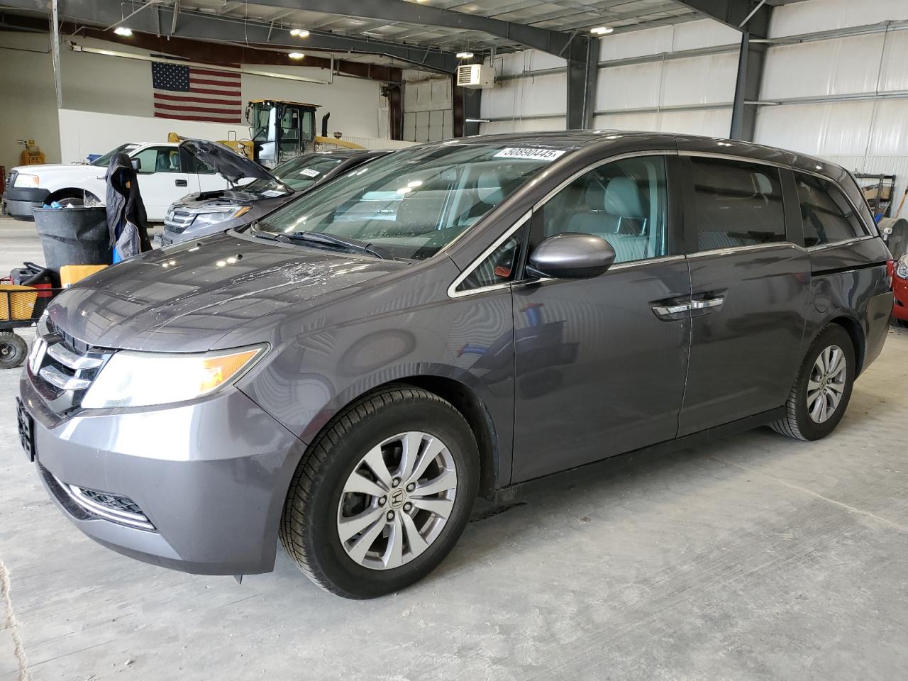 2016 Honda Odyssey Exl იყიდება Greenwood-ში, NE - Rear End