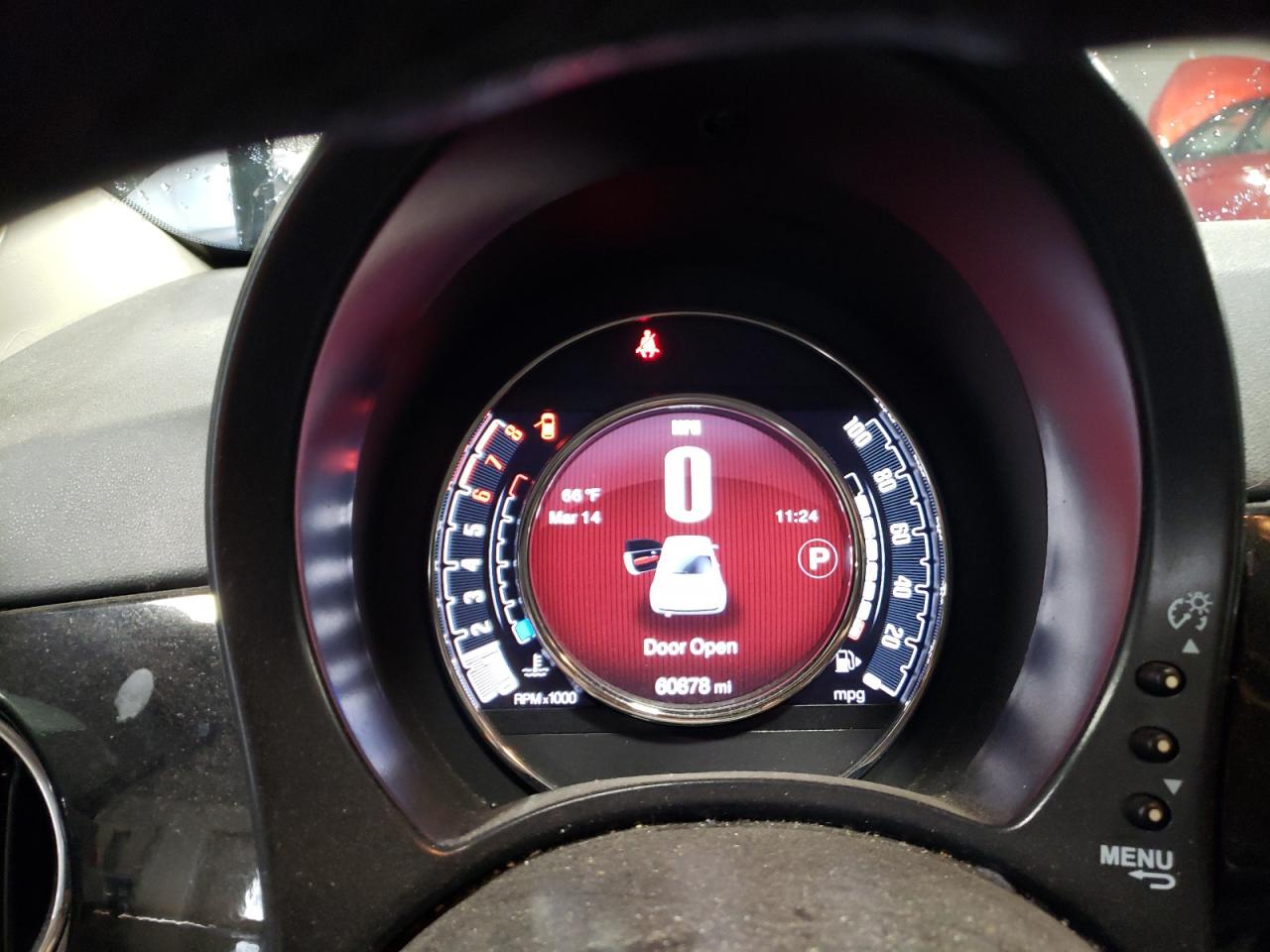 2017 Fiat 500 Lounge VIN: 3C3CFFCR6HT694379 Lot: 48984215