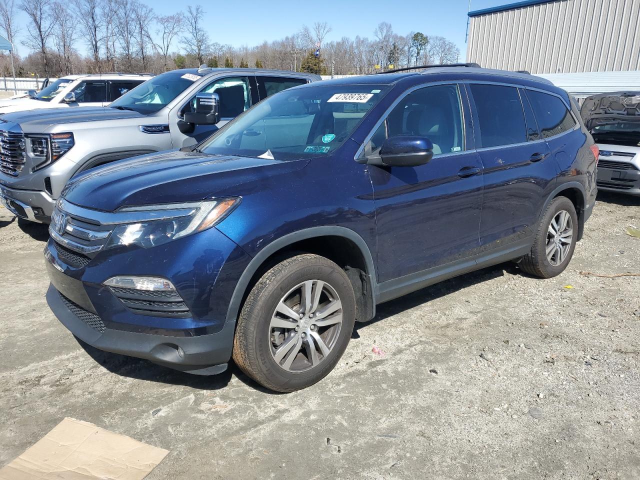 2018 Honda Pilot Exl للبيع في Spartanburg، SC - Rear End