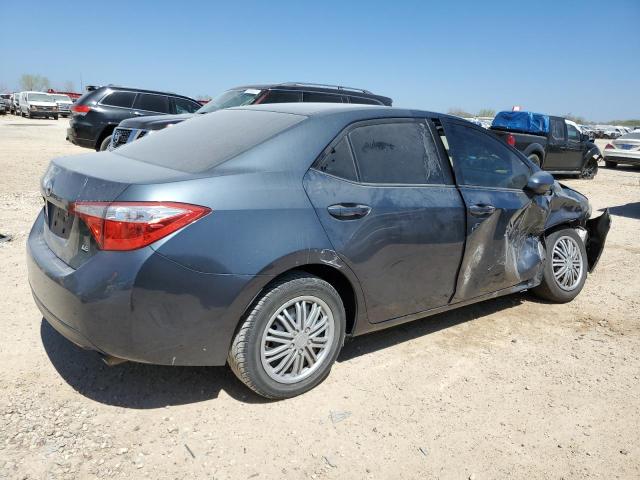Sedans TOYOTA COROLLA 2016 Szary