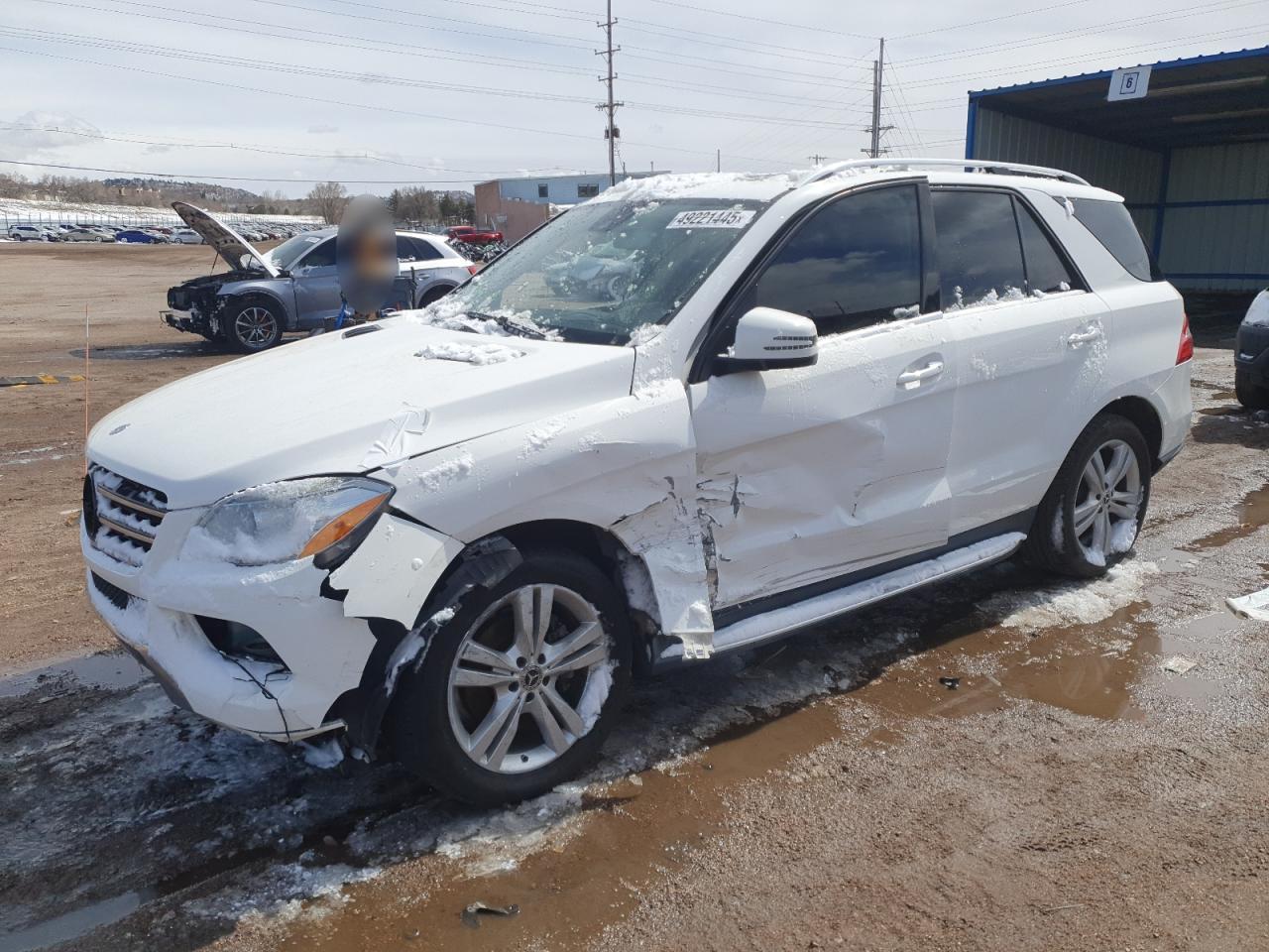 2014 Mercedes-Benz Ml 350 4Matic за продажба в Colorado Springs, CO - Front End