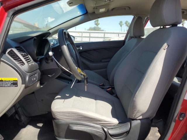  KIA FORTE 2016 Красный