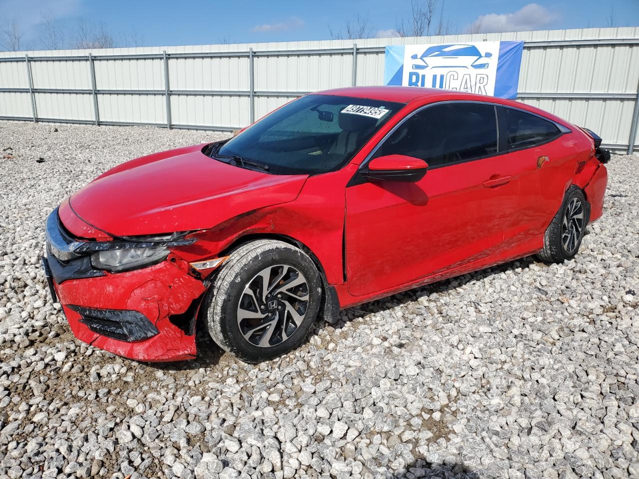 2016 Honda Civic Lx en Venta en Wayland, MI - All Over