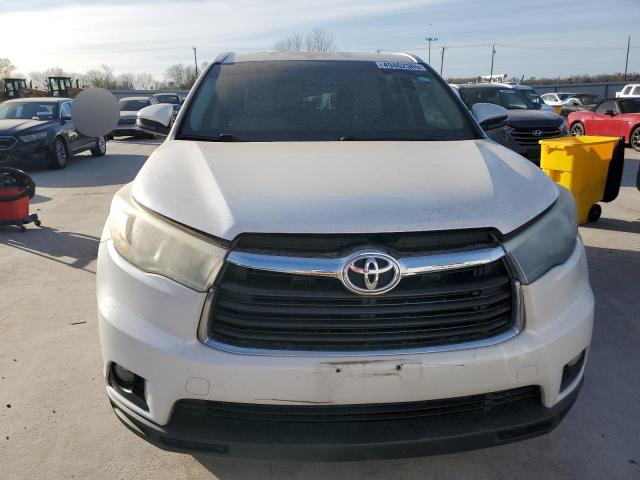  TOYOTA HIGHLANDER 2015 Белы