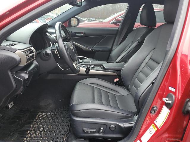 Sedans LEXUS IS 2015 Czerwony