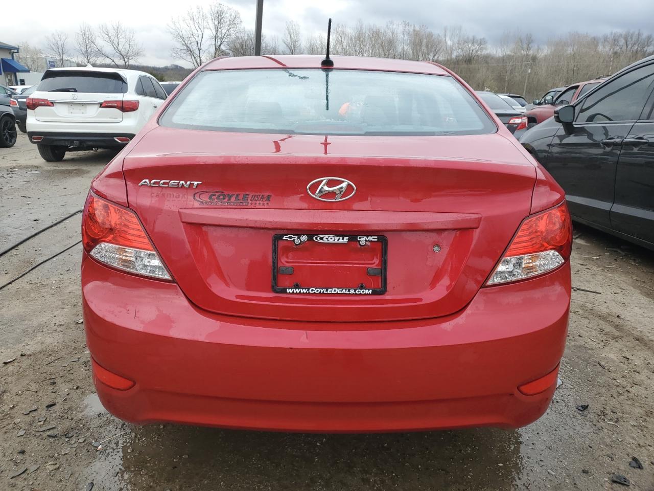 2013 Hyundai Accent Gls VIN: KMHCT4AE6DU463289 Lot: 49876525