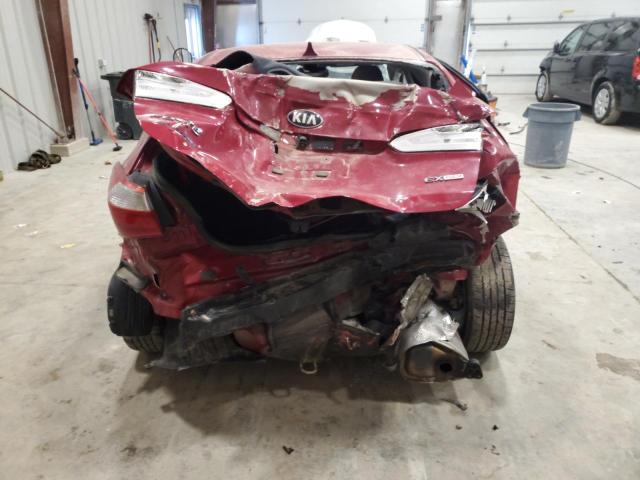 Sedans KIA FORTE 2016 Czerwony