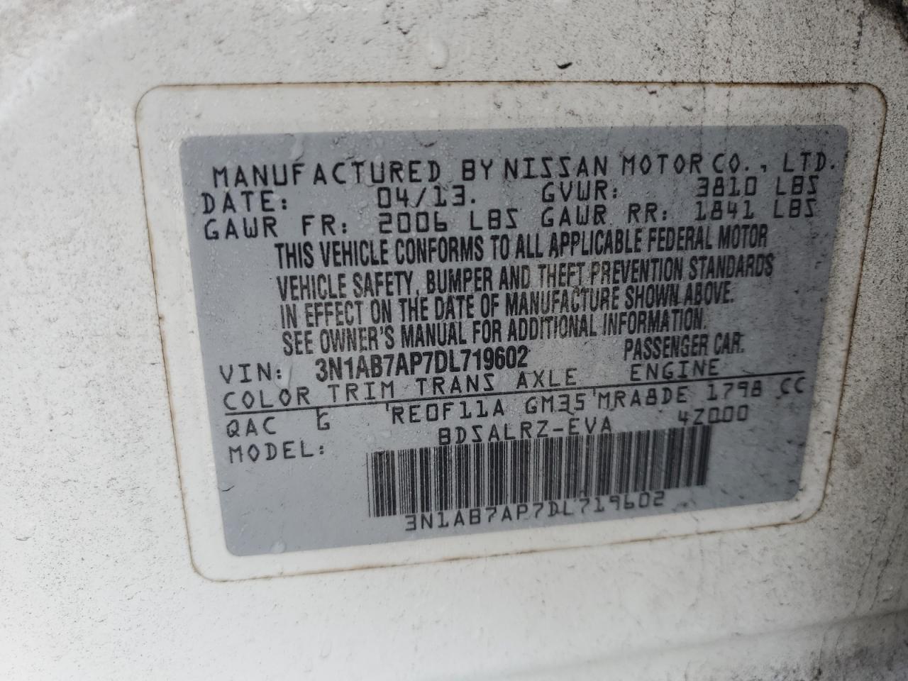 2013 Nissan Sentra - Image 12