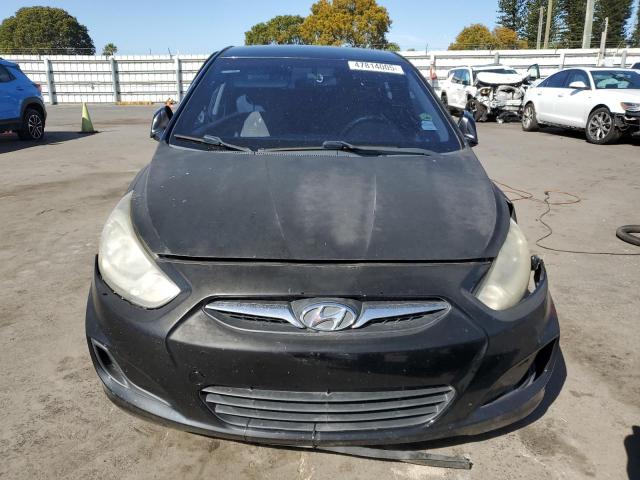 Sedans HYUNDAI ACCENT 2012 Czarny