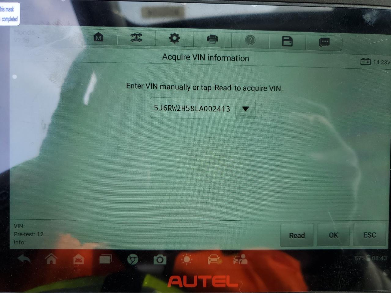 2HKRW2H82LH700833 HONDA CRV 2020