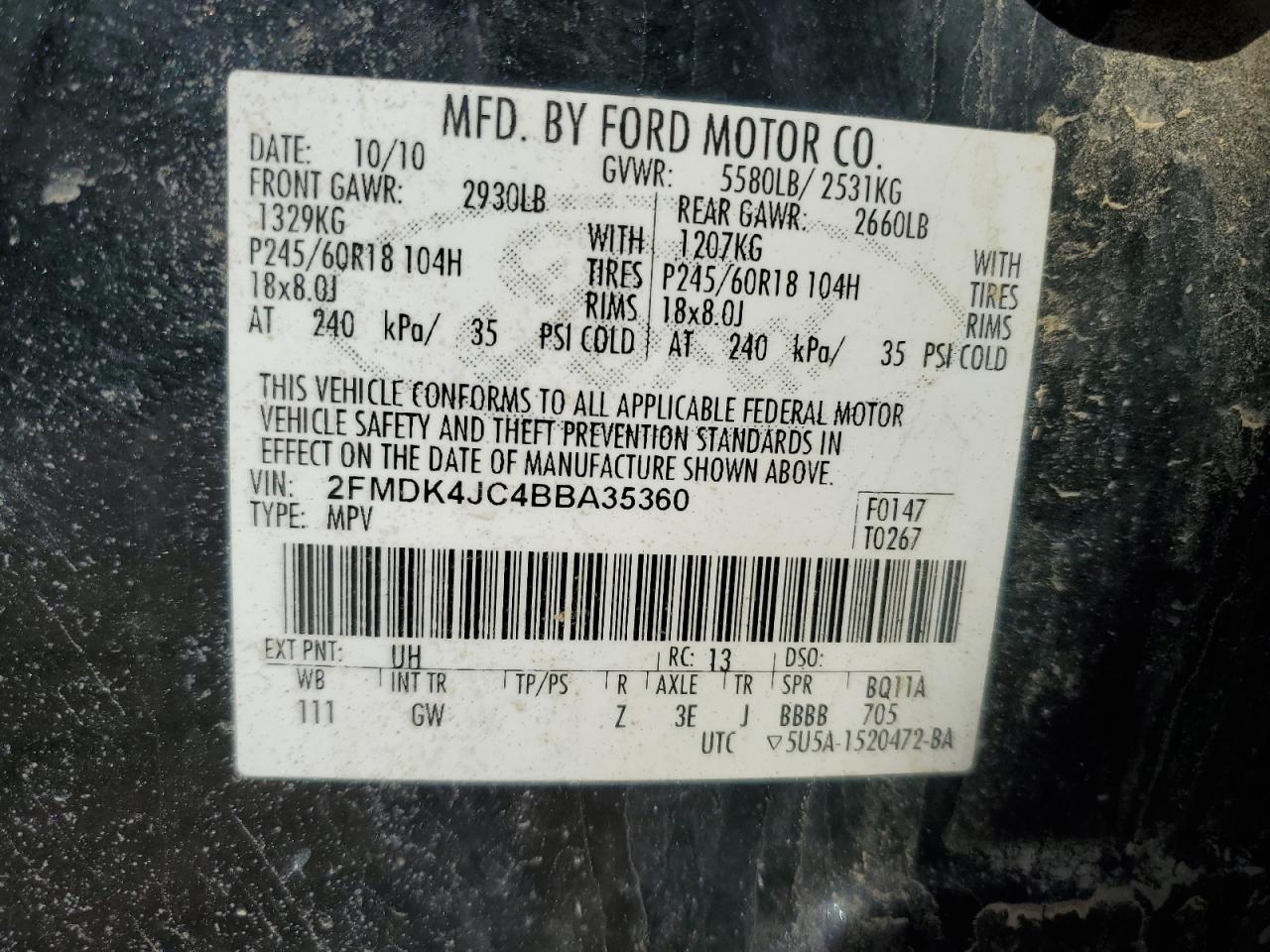 2011 Ford Edge - Image 13