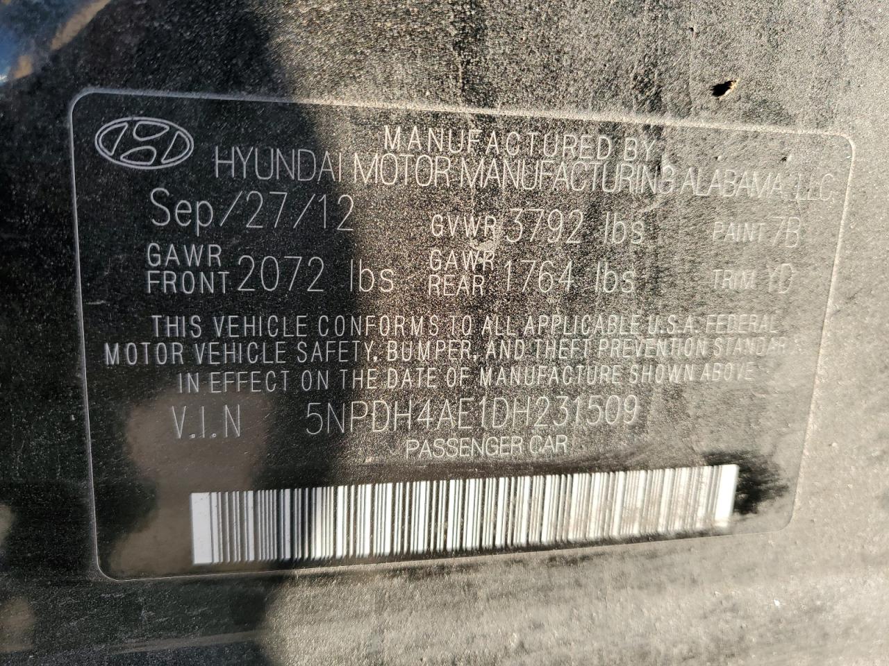 2013 Hyundai Elantra - Image 13