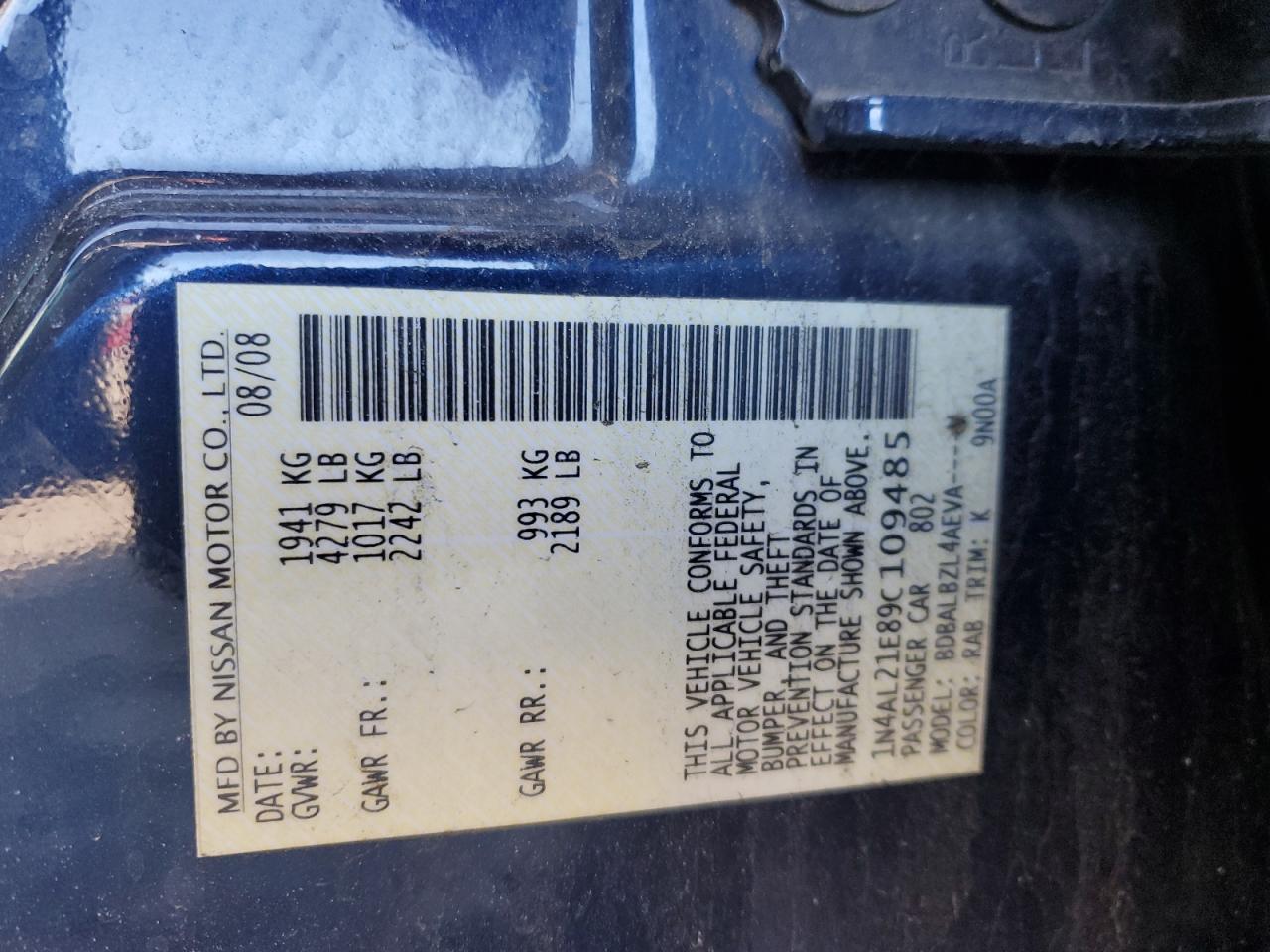 2009 Nissan Altima - Image 14