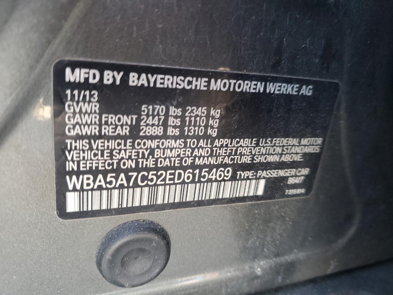 2014 BMW 5er - Image 12