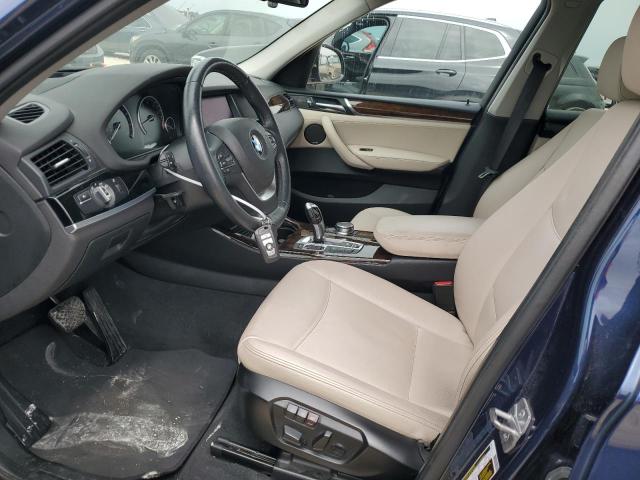  BMW X3 2017 Granatowy