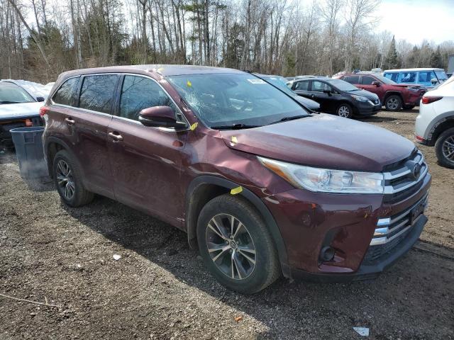 2017 TOYOTA HIGHLANDER LE