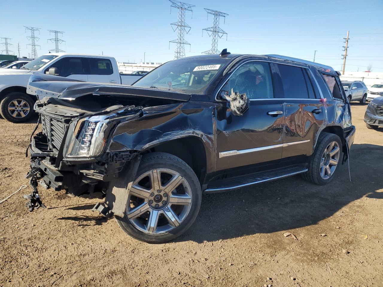 2018 Cadillac Escalade Luxury იყიდება Elgin-ში, IL - Rollover