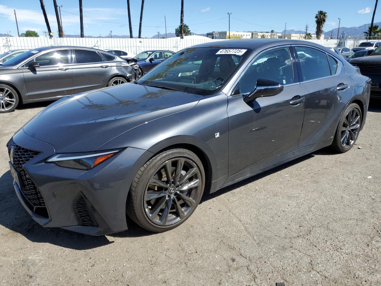 2023 Lexus Is 350 F Sport Design за продажба в Van Nuys, CA - Side