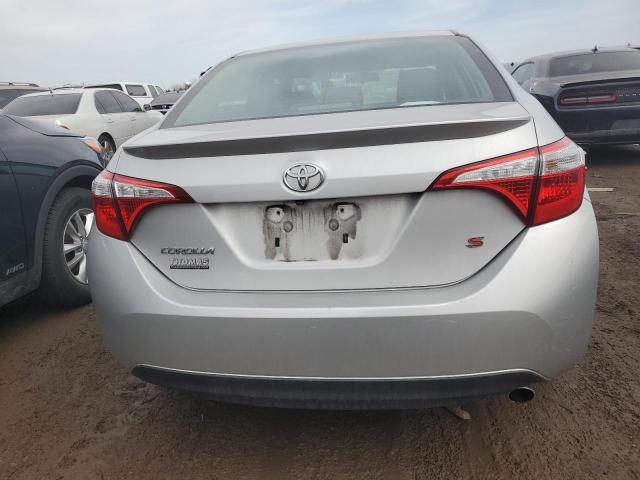  TOYOTA COROLLA 2015 Серебристый
