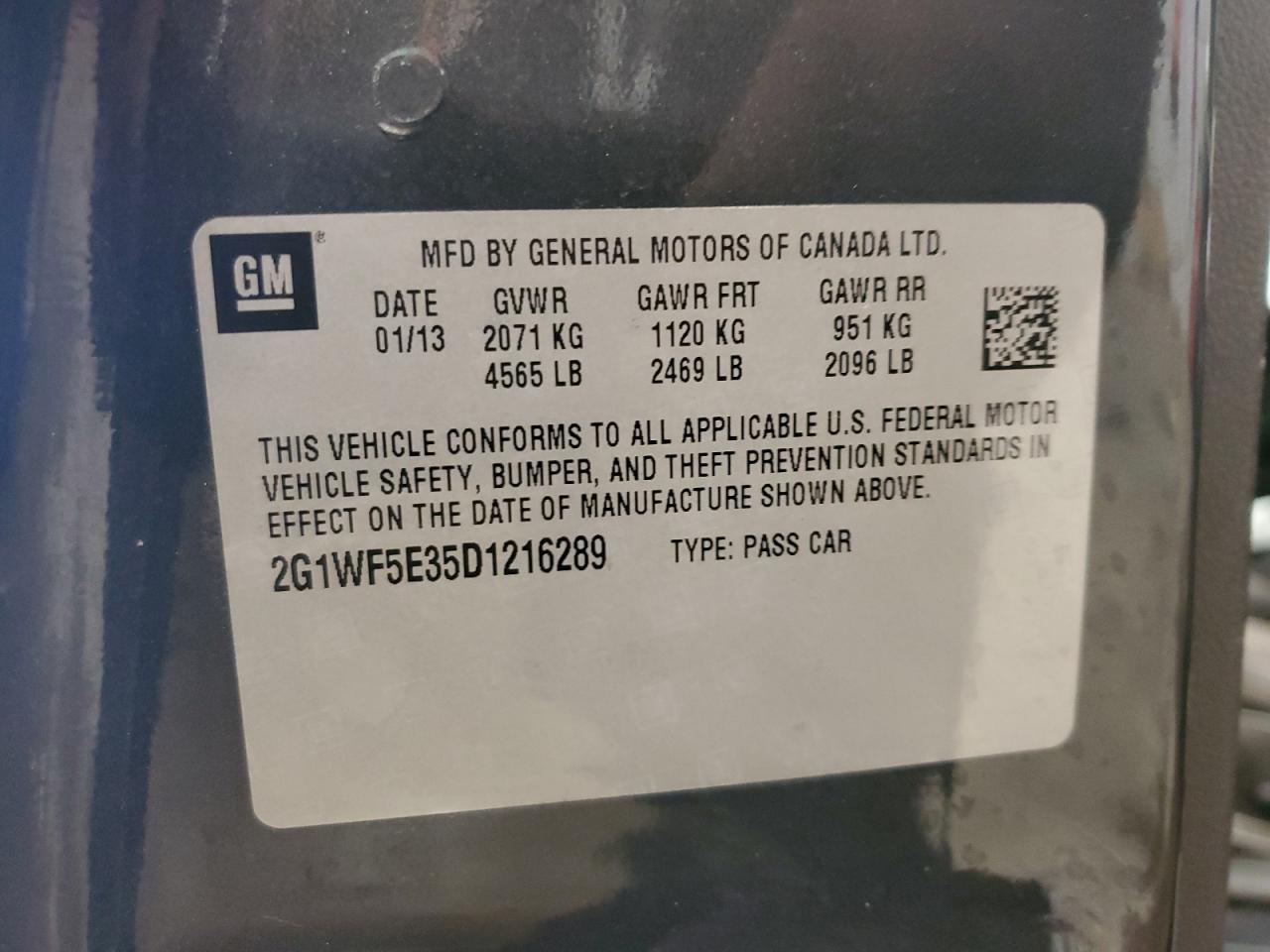 2013 Chevrolet Impala - Image 12