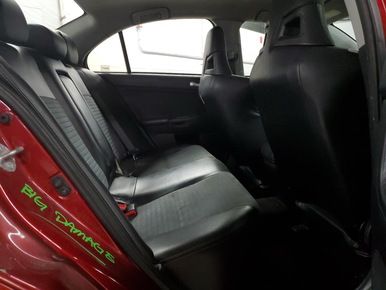 2008 Mitsubishi Lancer Evolution Mr VIN: JA3AW56V48U050812 Lot: 51180425