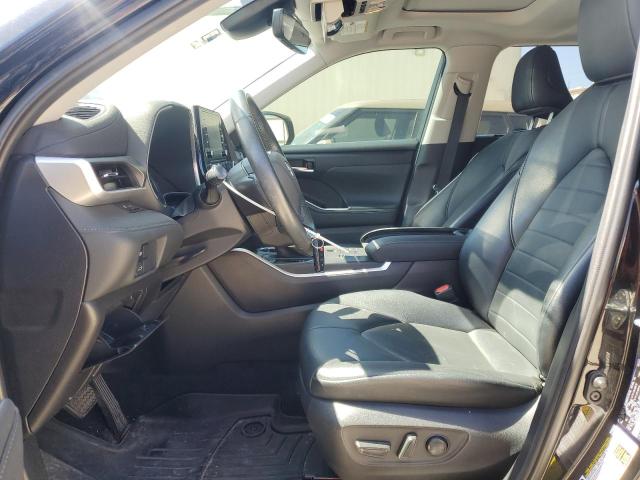  TOYOTA HIGHLANDER 2021 Черный