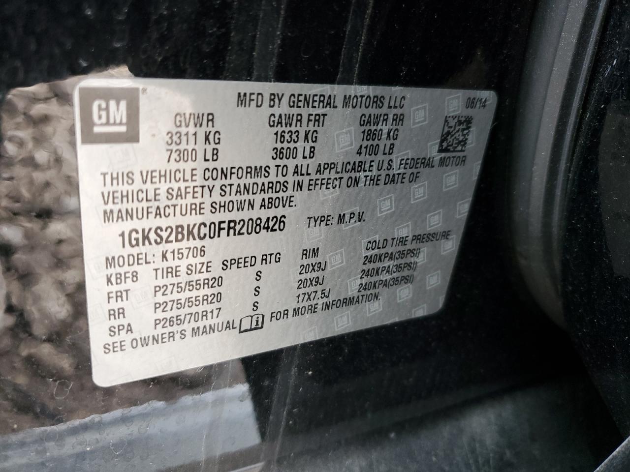 2015 GMC Yukon - Image 15