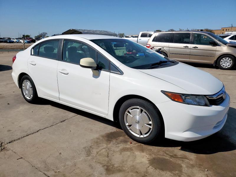  HONDA CIVIC 2012 Белы