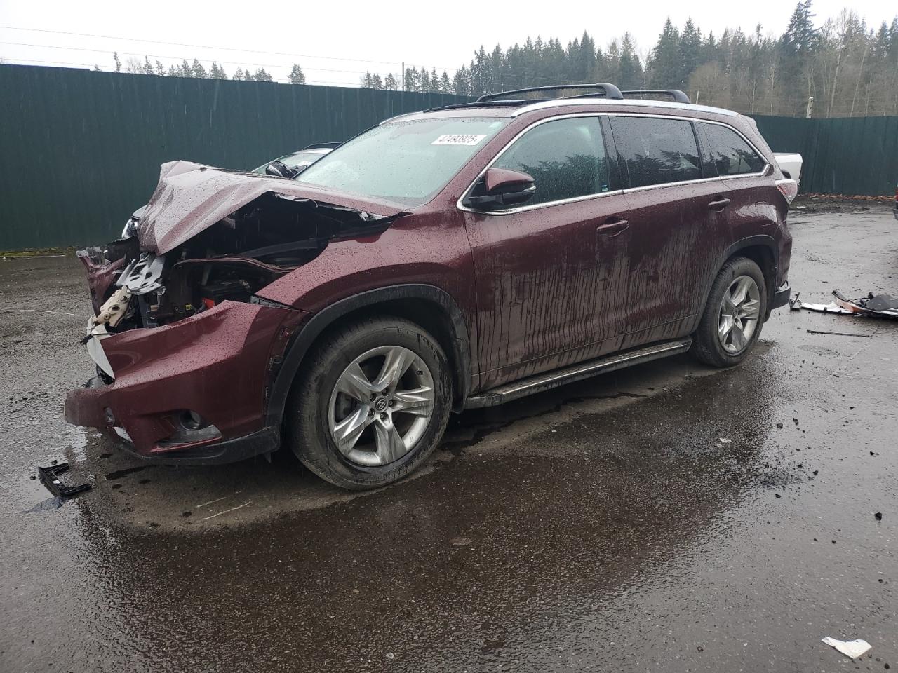 5TDDKRFH4GS272944 TOYOTA HIGHLANDER 2016