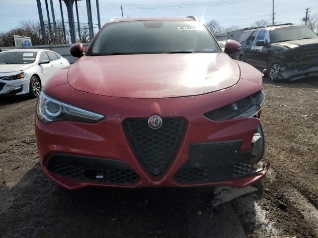 ALFA ROMEO STELVIO 2018 Червоний