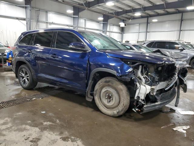  TOYOTA HIGHLANDER 2016 Blue