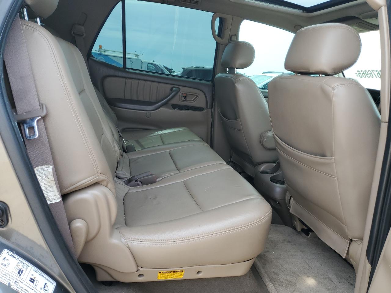 2003 Toyota Sequoia Limited VIN: 5TDZT38A63S192118 Lot: 57279075