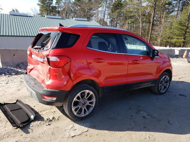  FORD ECOSPORT 2019 Czerwony