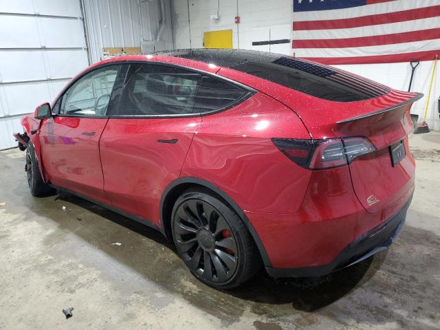  TESLA MODEL Y 2022 Red