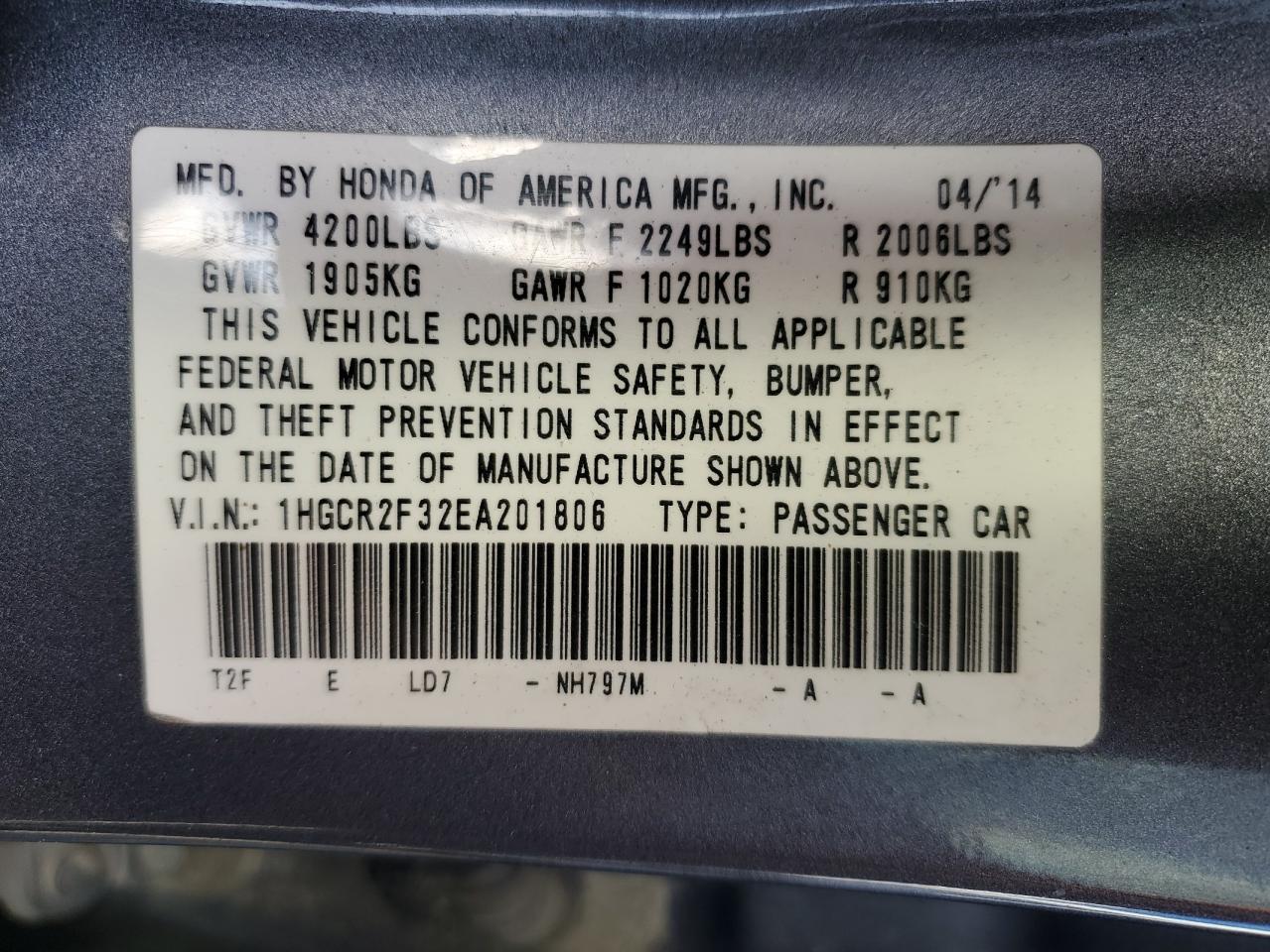 2014 Honda Accord - Image 13
