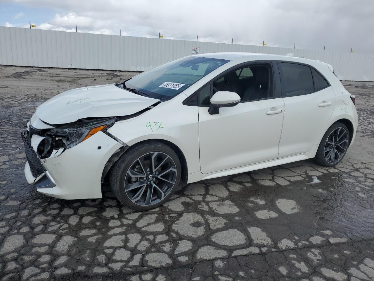 JTNK4RBE5K3035348 TOYOTA COROLLA 2019