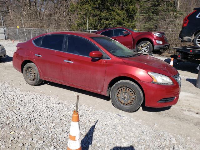  NISSAN SENTRA 2014 Red