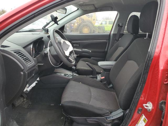  MITSUBISHI OUTLANDER 2018 Червоний