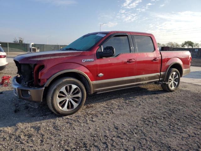  FORD F-150 2015 Червоний