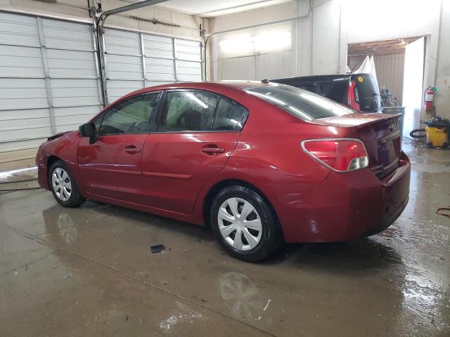  SUBARU IMPREZA 2016 Bordowy