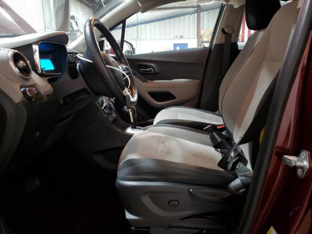  CHEVROLET TRAX 2016 Burgundy
