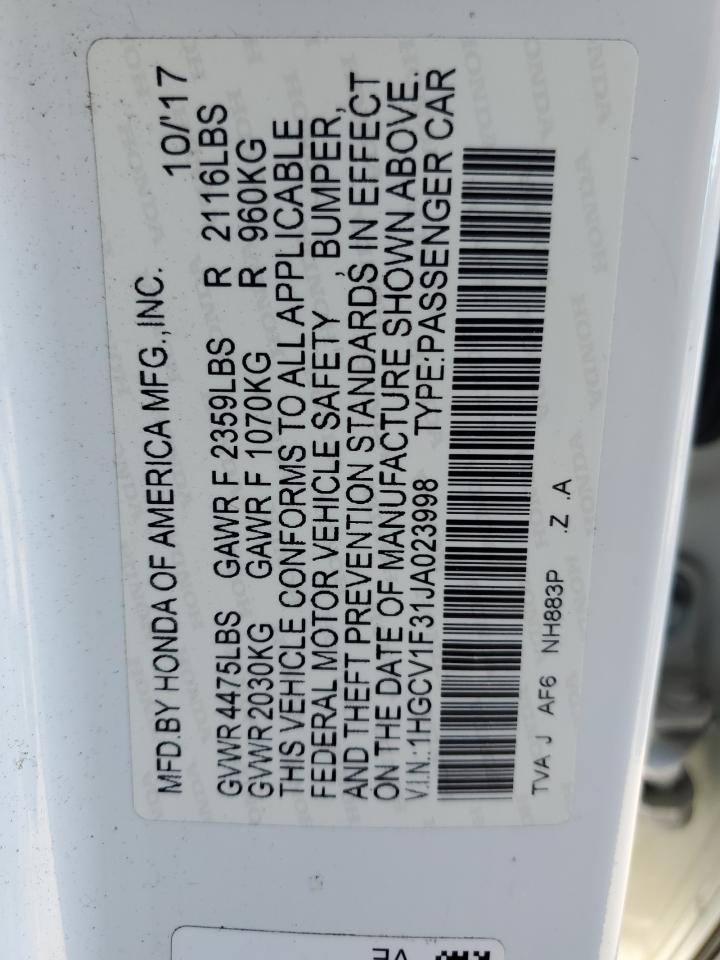 2018 Honda Accord - Image 14