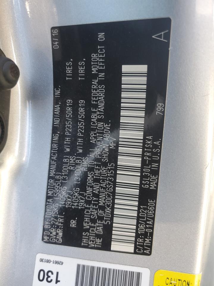 2016 Toyota Sienna - Image 13