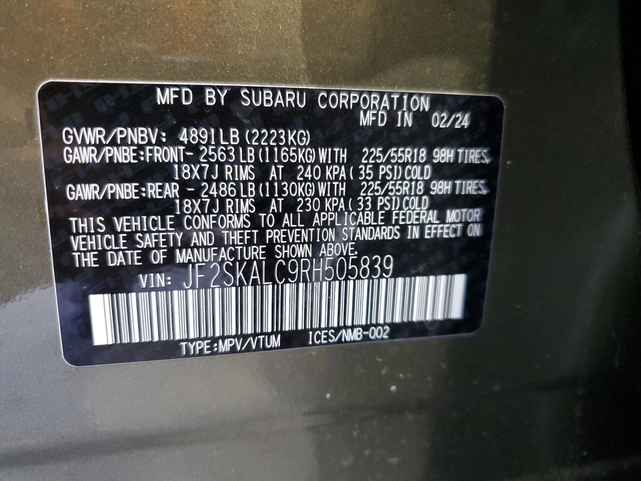 2024 Subaru Forester - Image 13