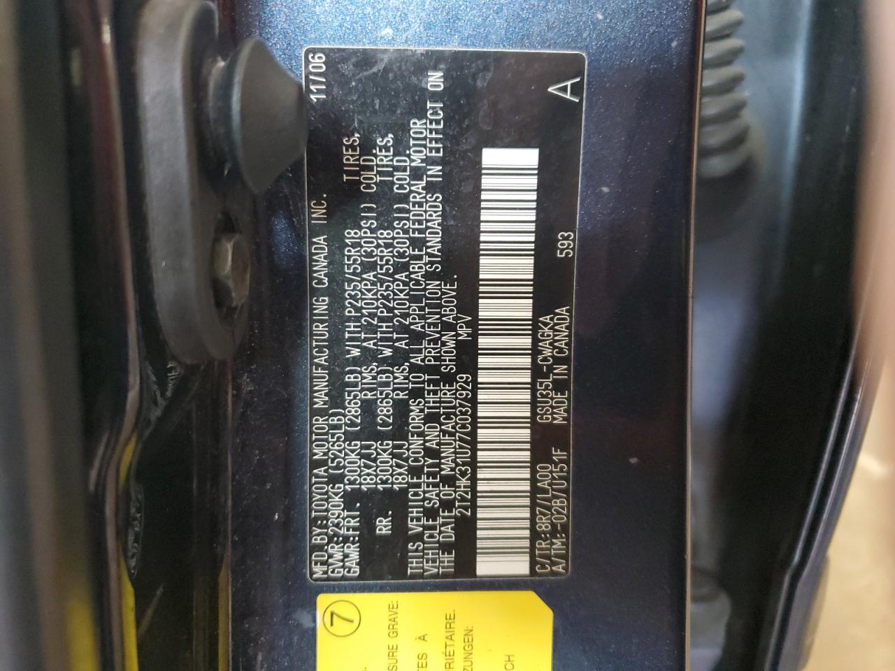 2007 Lexus RX - Image 14
